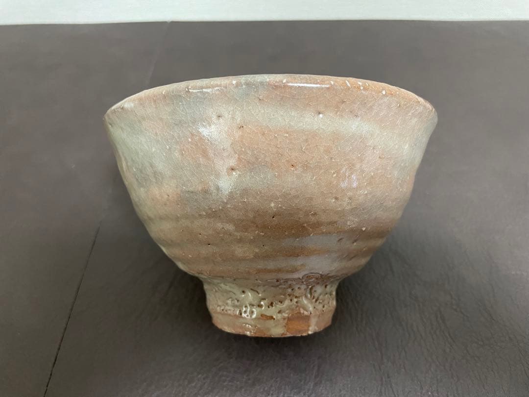 兼田昌尚 萩茶盌　萩焼　共箱　栞　茶道具