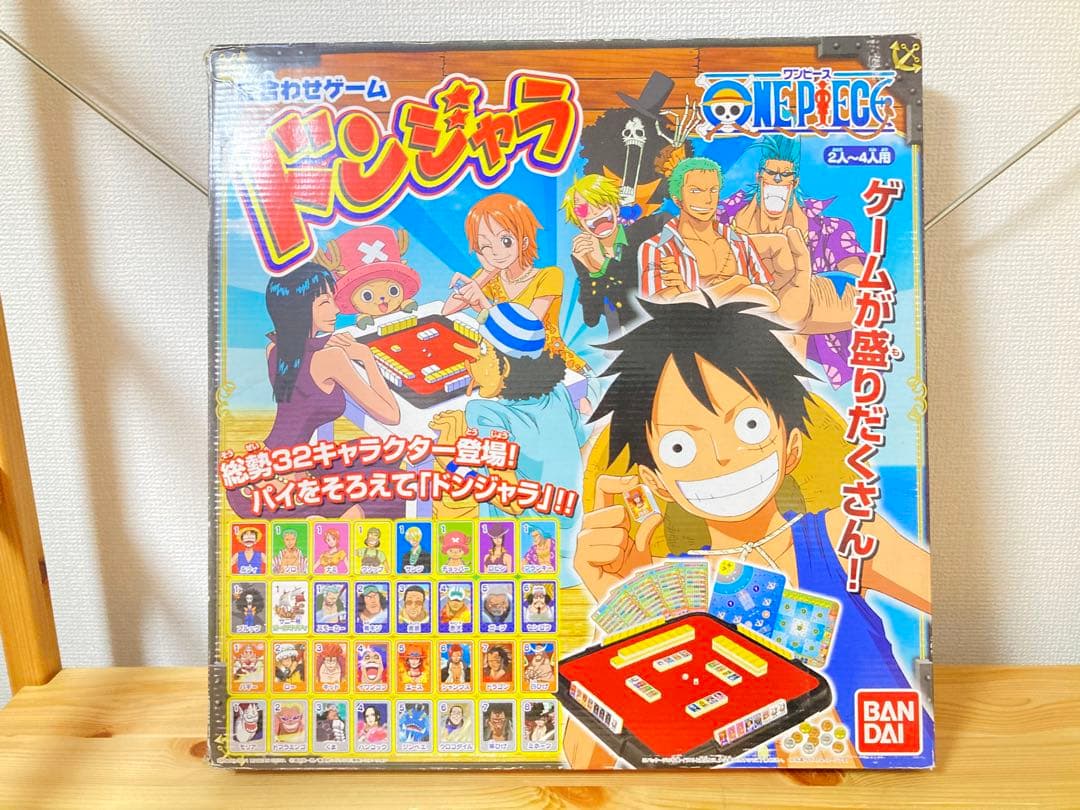 ☆ 超激レア 完品 ドンジャラ ONE PIECE BANDAI 絵合わせゲーム