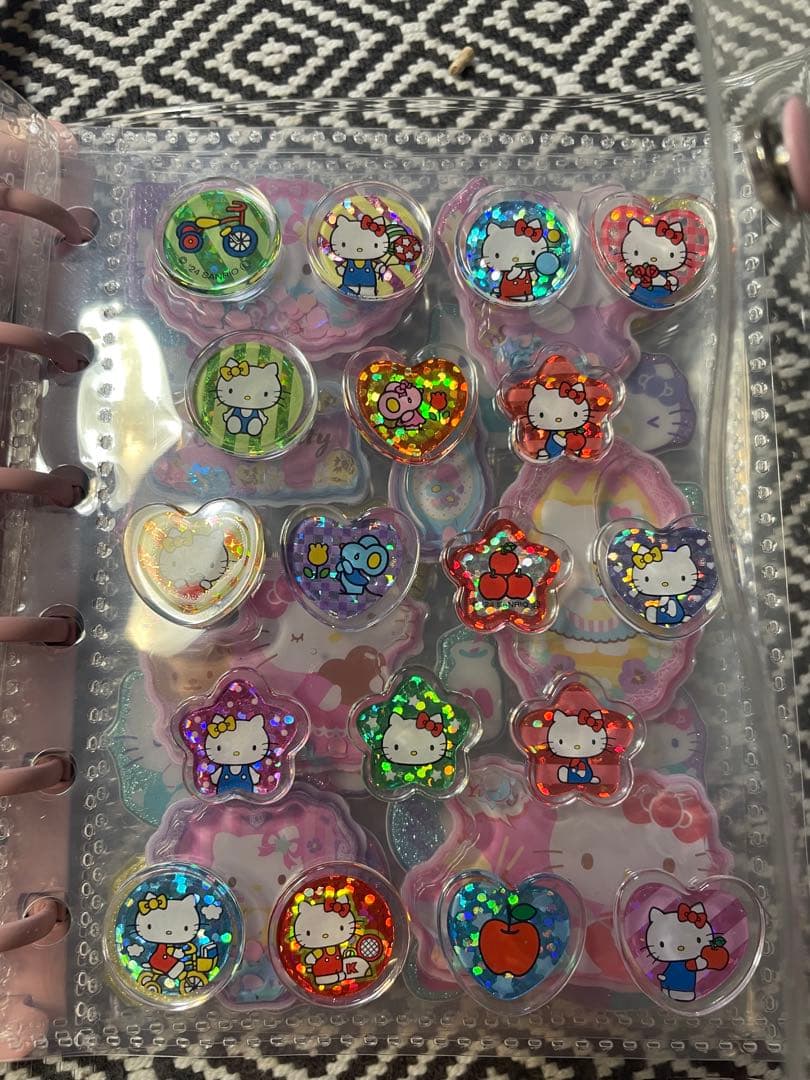 ハローキティ シール帳　完成品　サンリオ