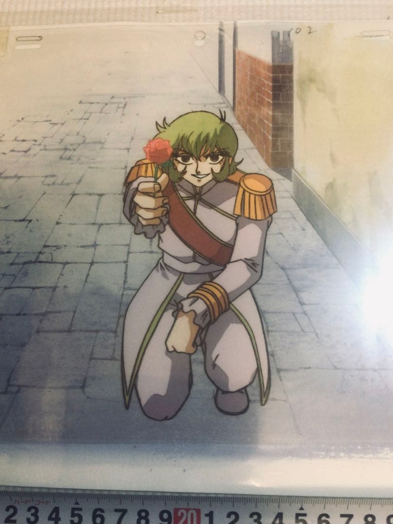 ◉当時物・人気日本アニメ・セル画・入手困難品◉ベルサイユのばら・背景つき・美品◉