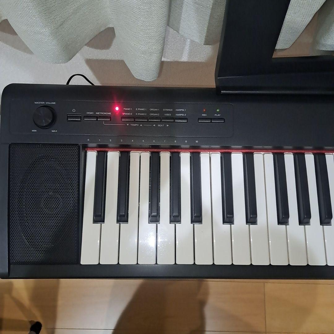 【美品】YAMAHA 61鍵 電子キーボードNP-12 スタンド付属