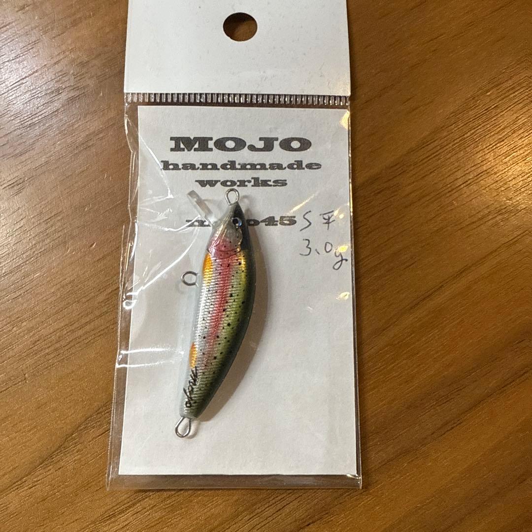 MOJO handmade works モジョバルサミノーS 平3.0g 虹鱒