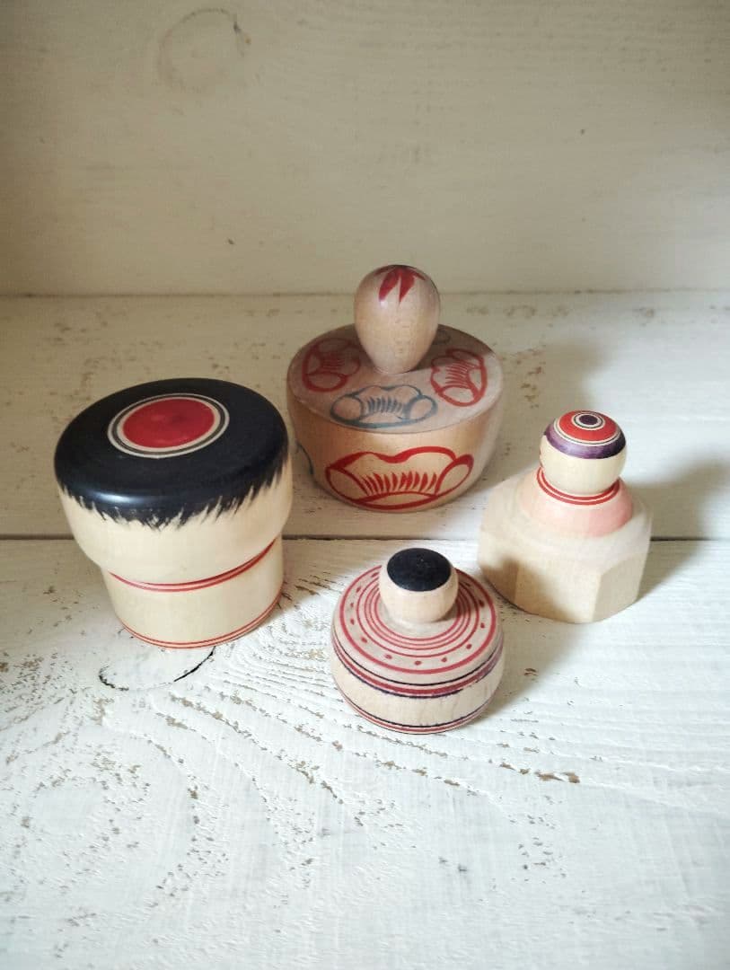 こけし　4点セット