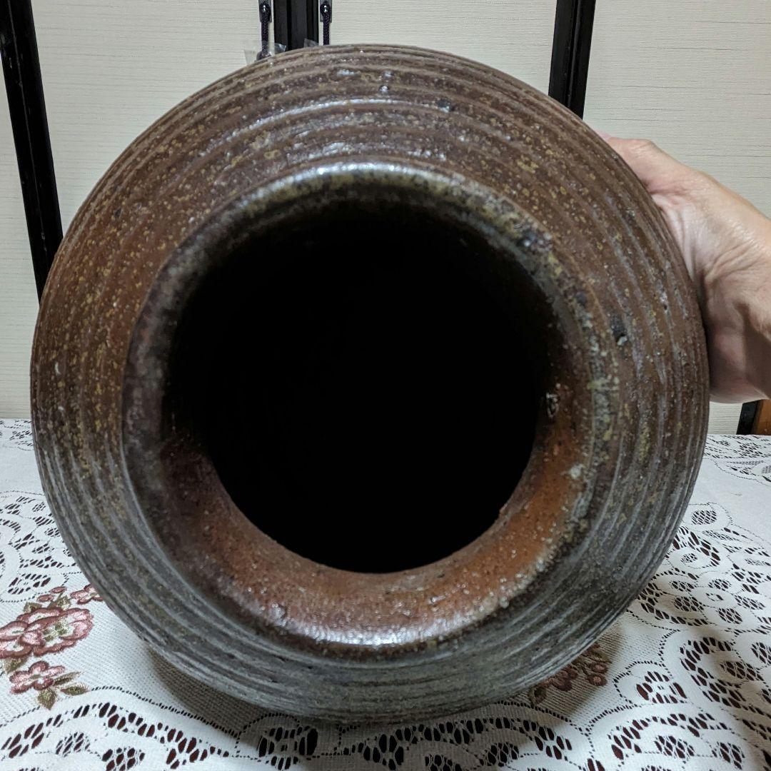 【本物保証】桃山時代 古備前 壷 陶友会鑑定書付き 箱 壺 花器 備前焼 置物