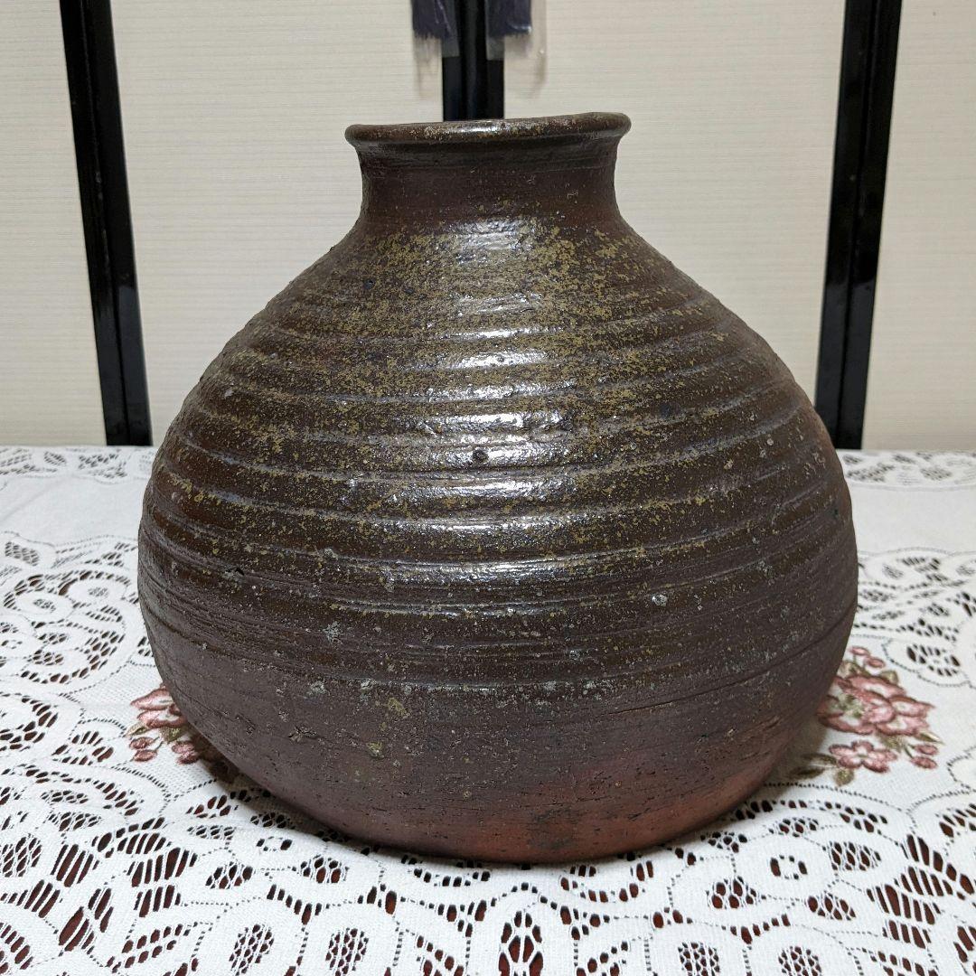 【本物保証】桃山時代 古備前 壷 陶友会鑑定書付き 箱 壺 花器 備前焼 置物