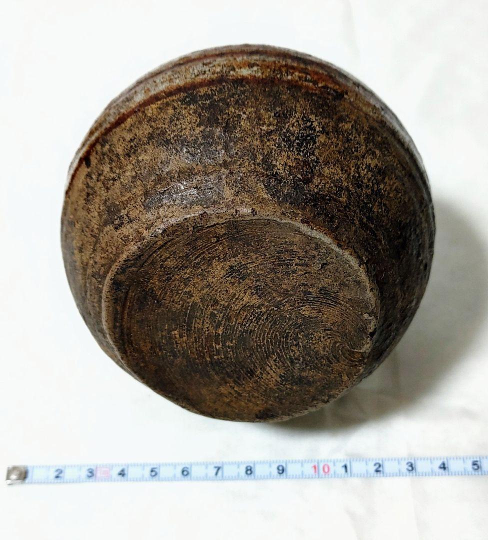 古唐津　蹲花生