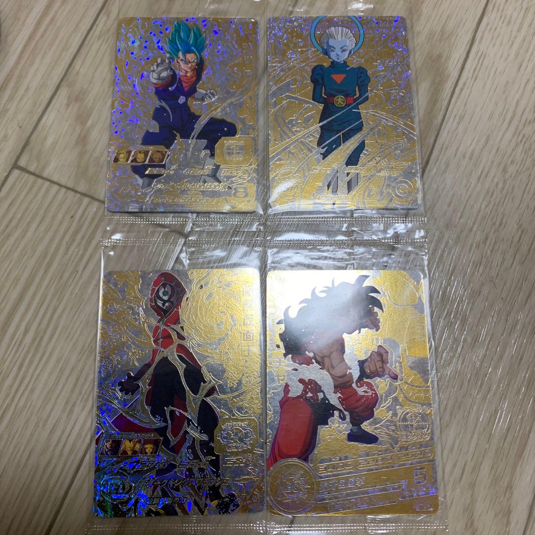 ドラゴンボールヒーローズ　パラレル4種セット　未開封