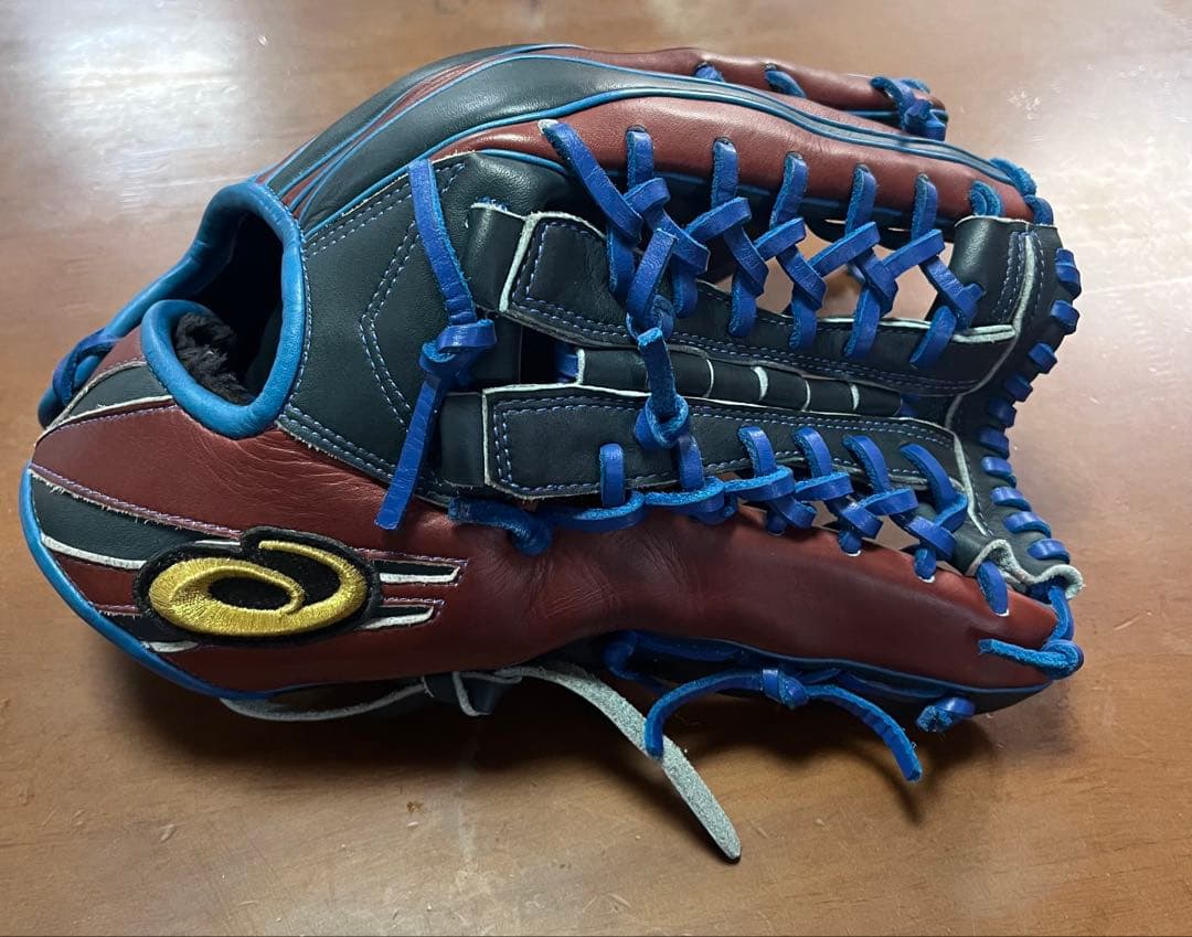 アシックス　ゴールドステージ　スペシャルオーダー　軟式グローブ　外野手用