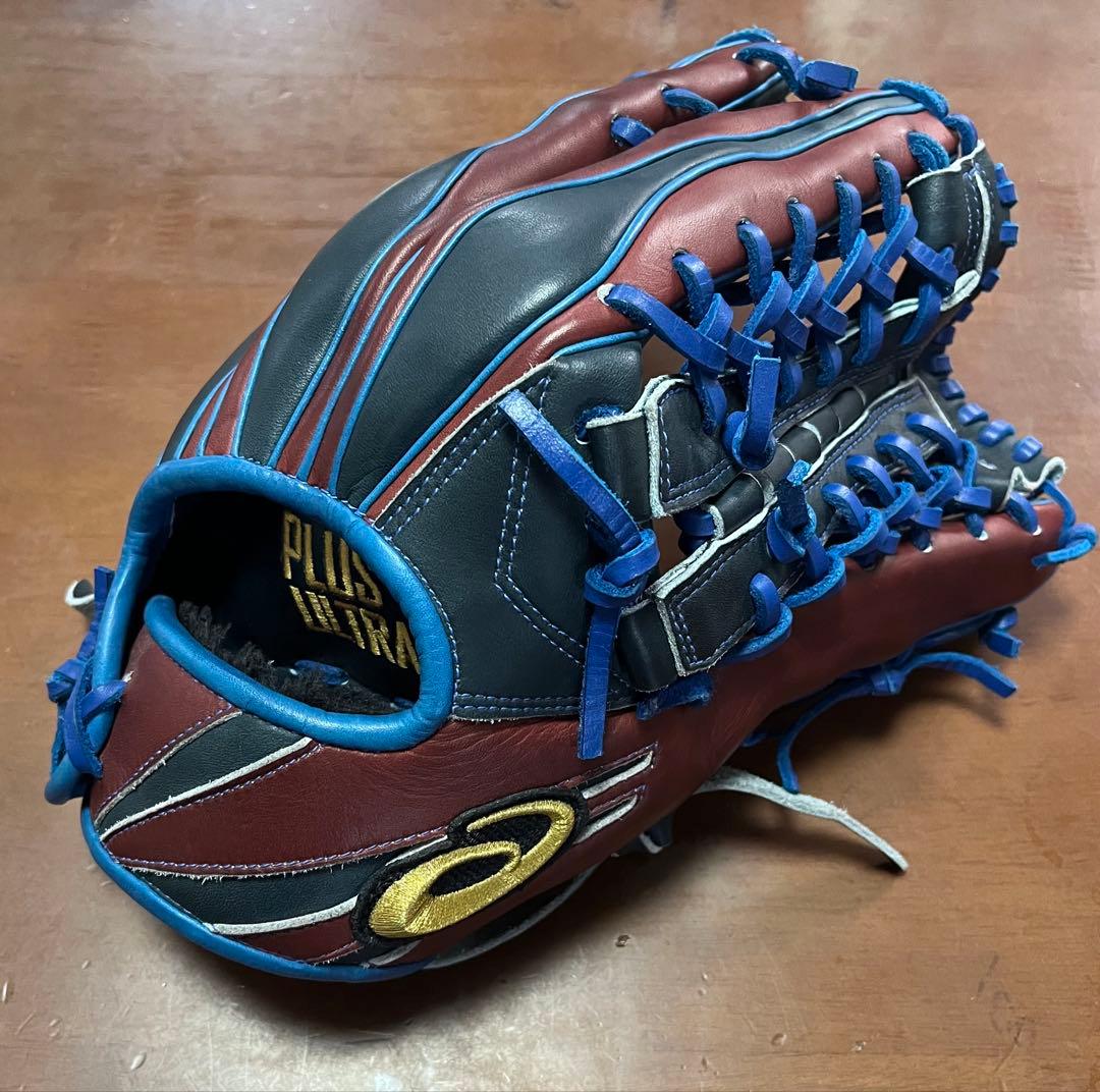 アシックス　ゴールドステージ　スペシャルオーダー　軟式グローブ　外野手用