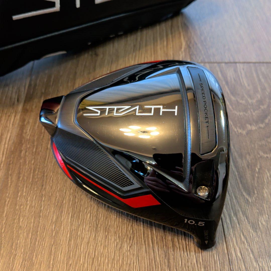 TaylorMade Stealth ドライバー 10.5 ヘッドのみ カバー付