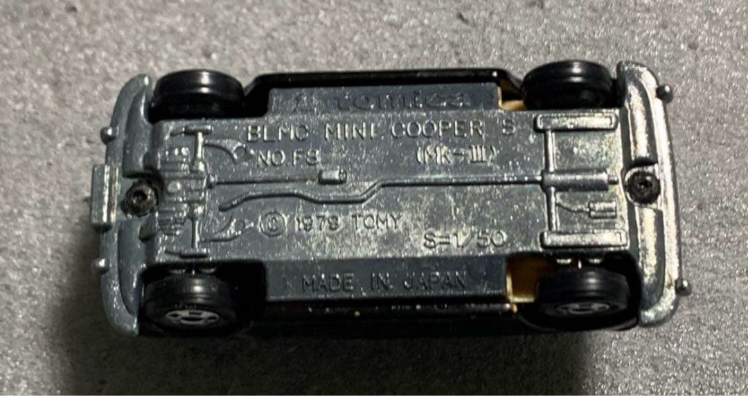 トミカ ミニクーパー ミニセンター特注 黒