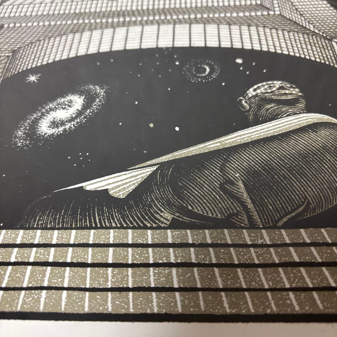 ヴィンテージ M.C. Escher ”もう一つの世界” ポスター　エッシャー