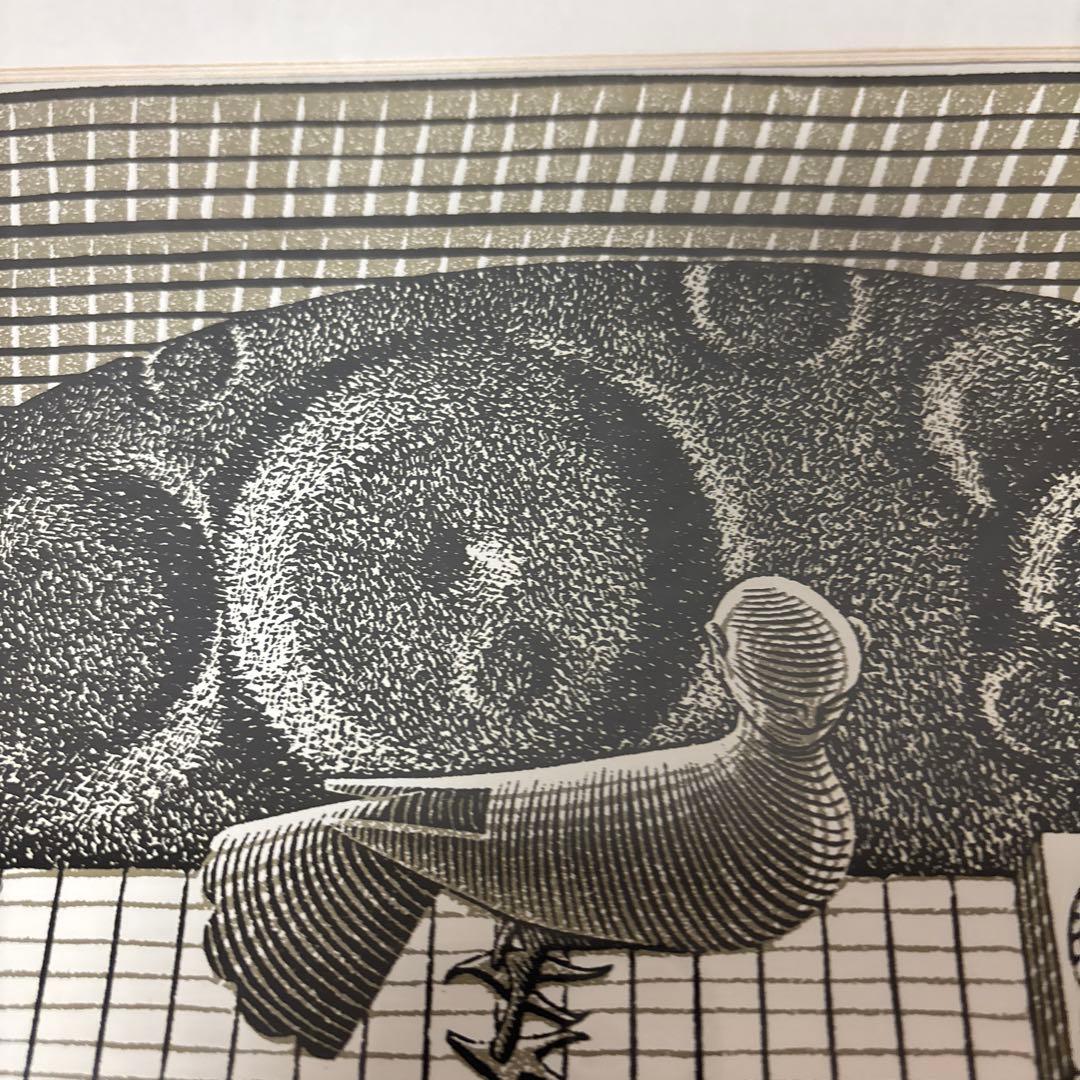 ヴィンテージ M.C. Escher ”もう一つの世界” ポスター　エッシャー