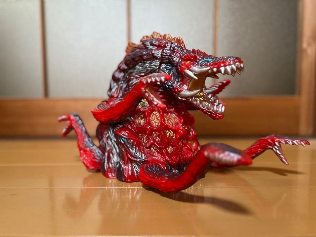 【超貴重】マーミット 世紀の大怪獣シリーズ ビオランテ ソフビ レッド