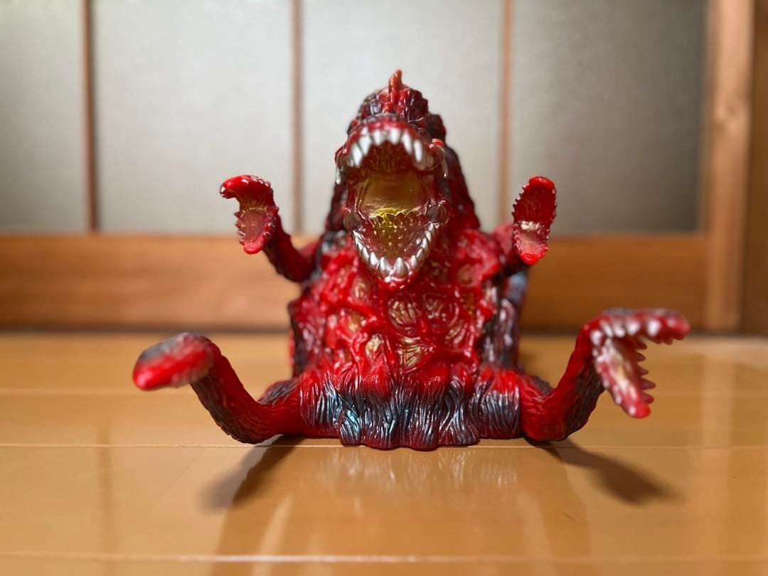【超貴重】マーミット 世紀の大怪獣シリーズ ビオランテ ソフビ レッド