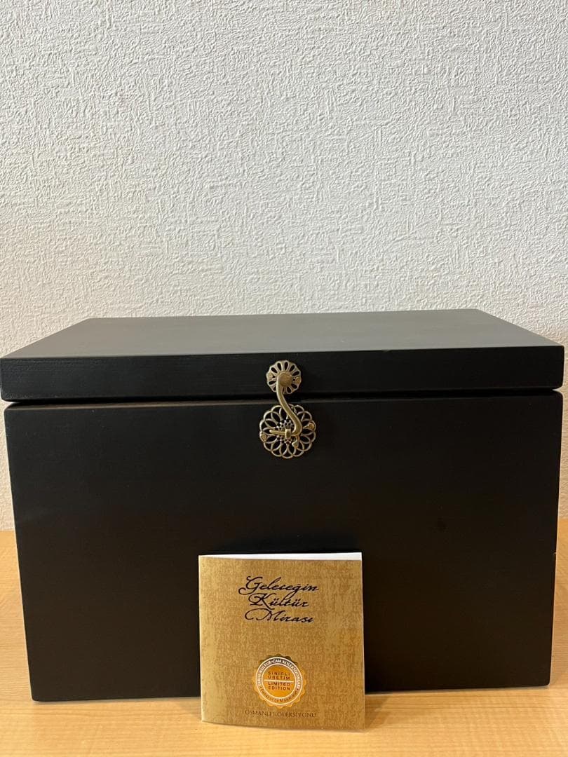 【超美品】トルコ　金彩　エナメル彩　ボウル　花瓶　フラワーベース