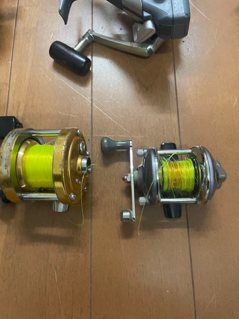 ❷リール11個 仕掛け釣り道具まとめ売り