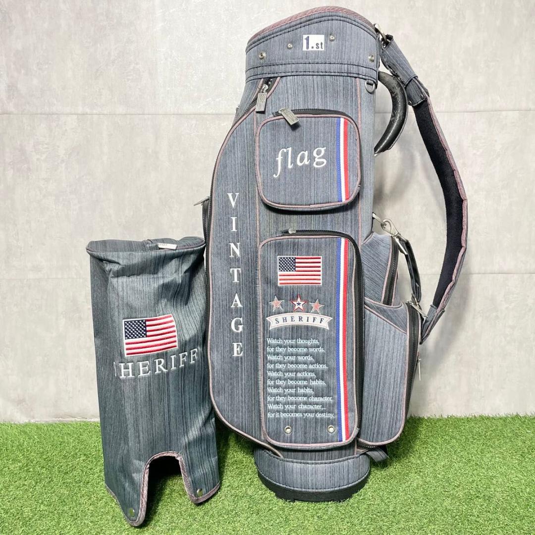 【激レア】シェリフ SHERIFF キャディバッグ ゴルフバッグ 100個限定