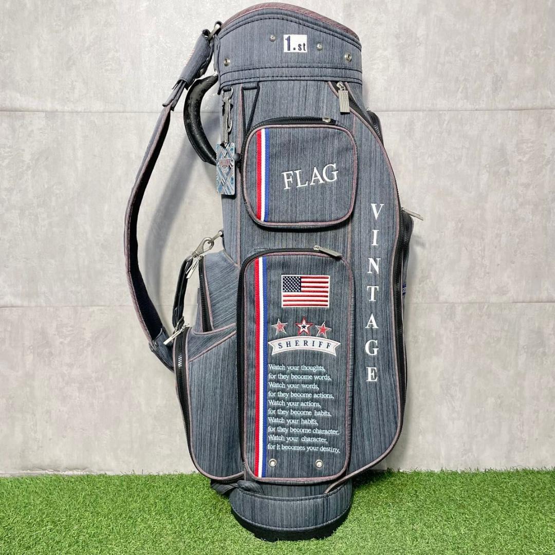 【激レア】シェリフ SHERIFF キャディバッグ ゴルフバッグ 100個限定