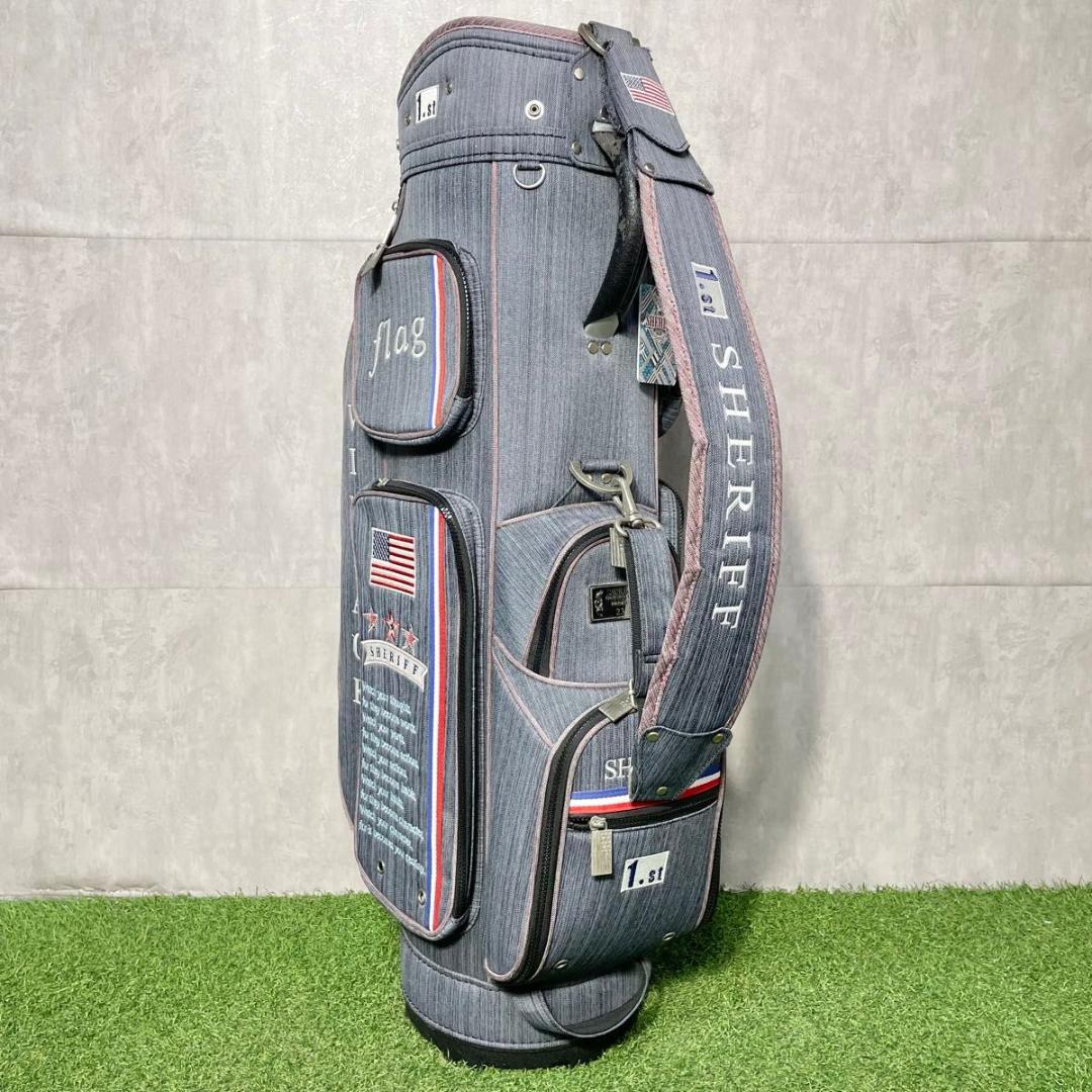 【激レア】シェリフ SHERIFF キャディバッグ ゴルフバッグ 100個限定