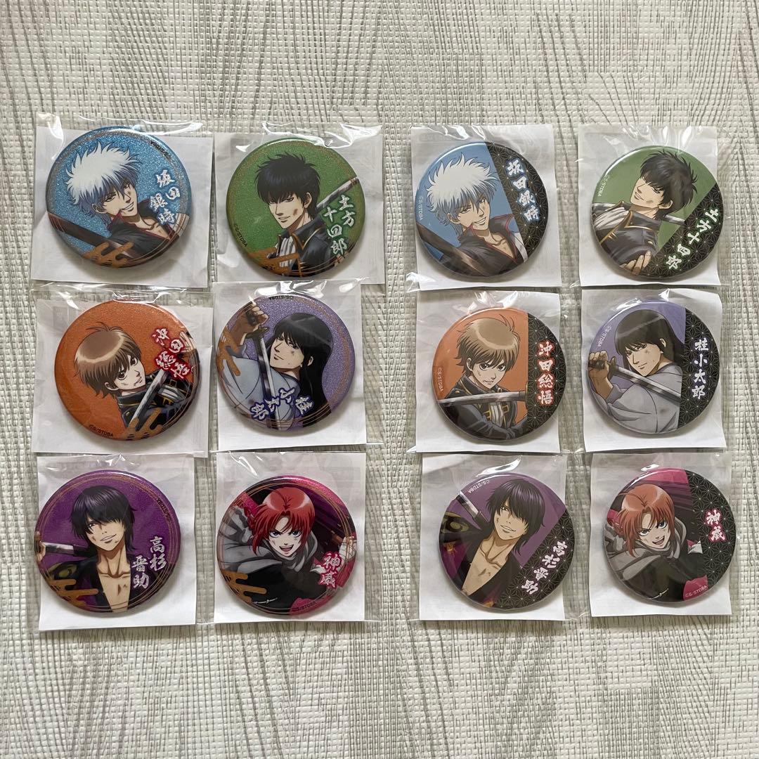 銀魂 キャラポップ 缶バッジ コンプセット