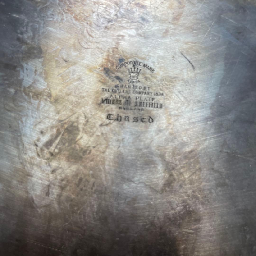 未使用mappin & webb イギリス製食器セット　銀トレー　陶器各種