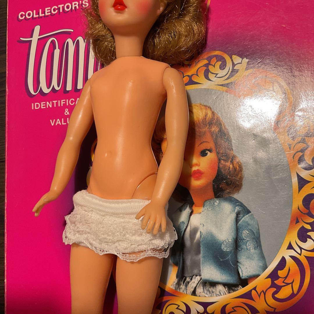 【レア】お団子ヘアのポーズンタミーちゃん(化粧箱&スタンド付き) ★ヴィンテージ