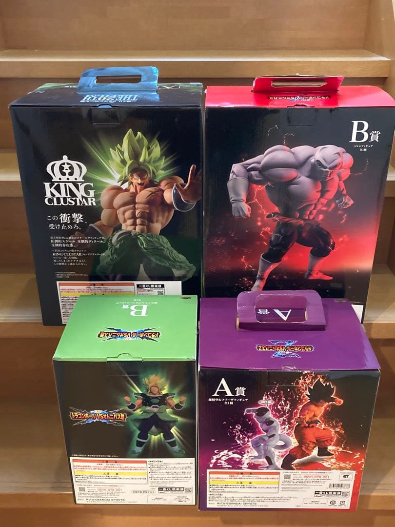ドラゴンボール一番くじ　フィギュアまとめ売り5点