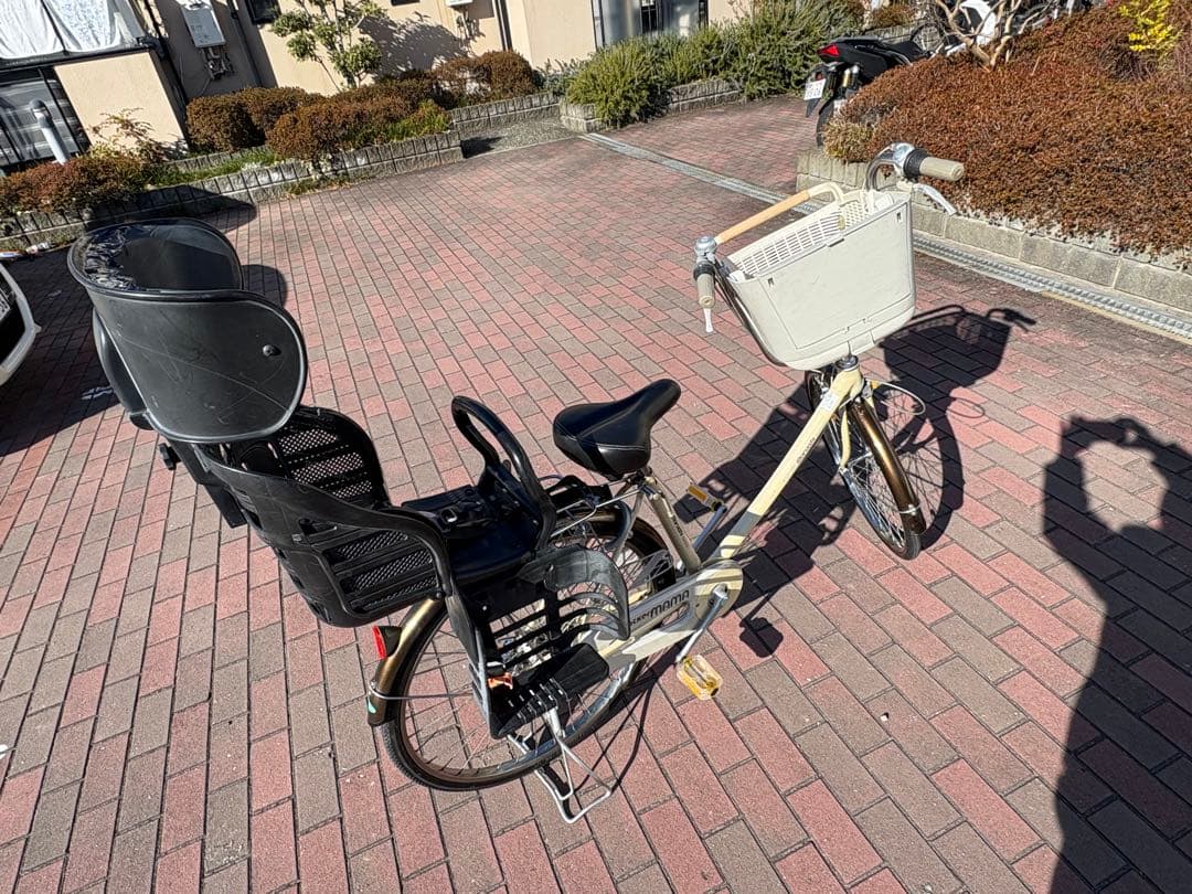 前後子供載せ3人乗りママチャリ(24〜26㌅)配達出来ます。お引き取りも可能です