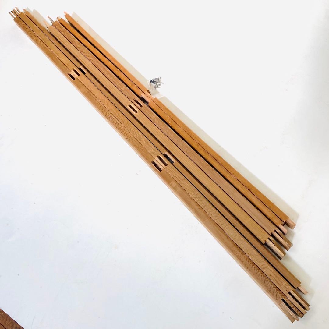 絵画用 木枠 キャンバス枠 マルオカ F100号上枠 杉材 中古良品 送料込⑤