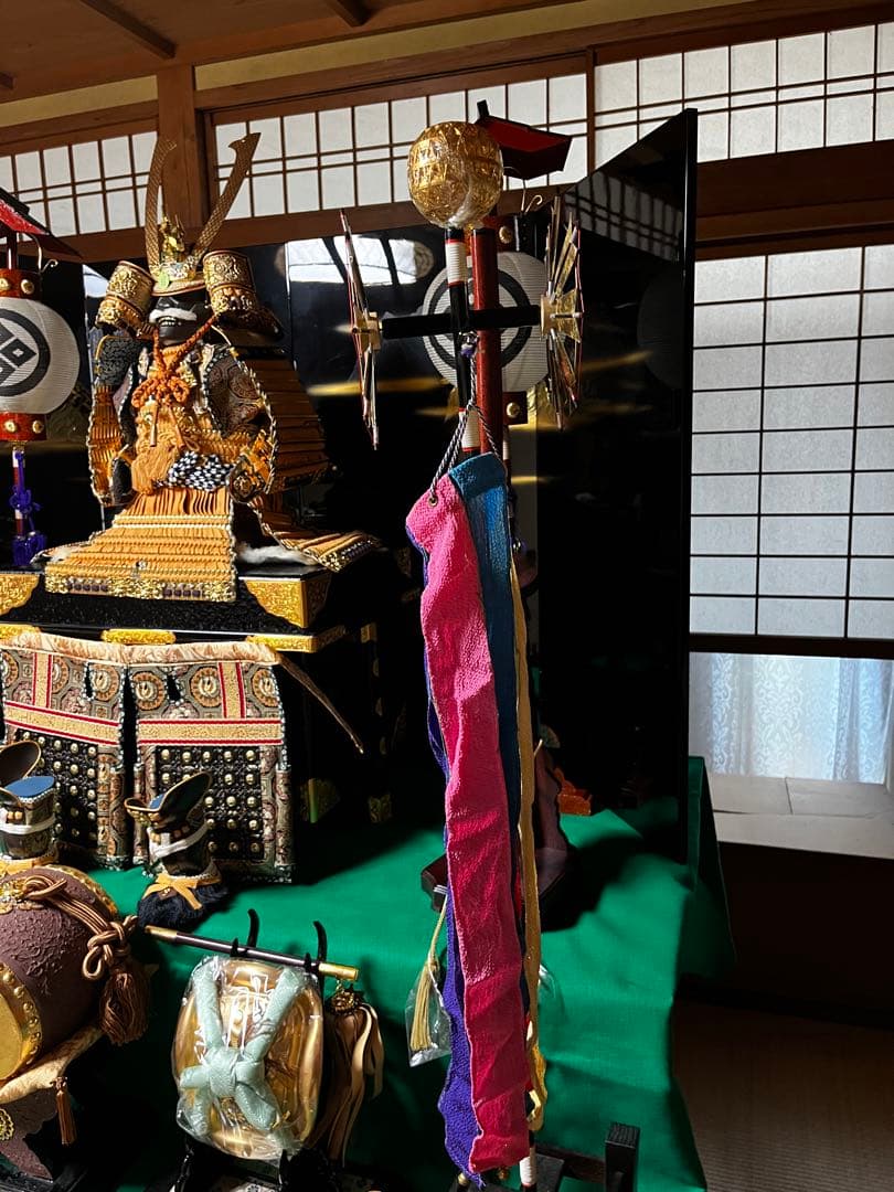 五月人形　大将人形　兜　鯉のぼり