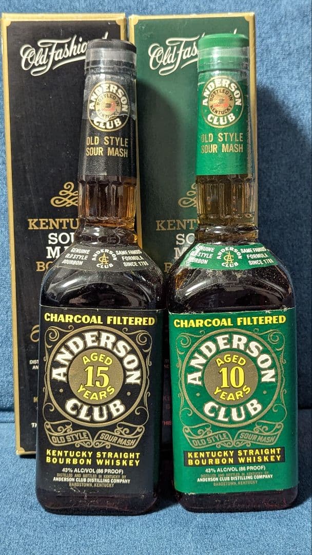 アンダーソンクラブ10年・15年セット ANDERSON CLUB 750ml