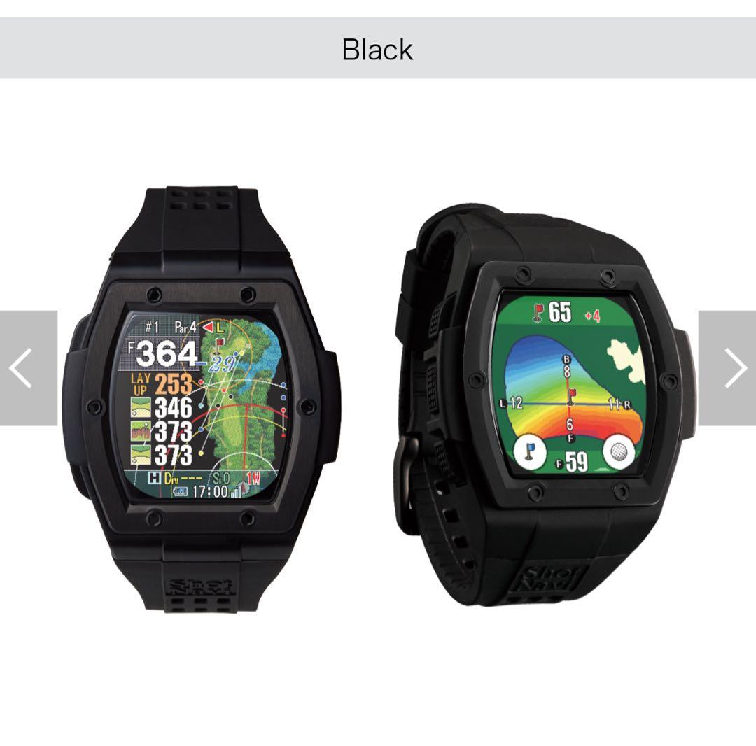 Shot Navi Crest II Touch ブラック GPSウォッチ