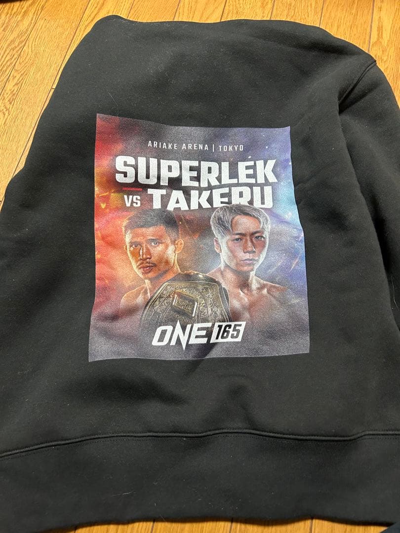 ONE165 スーパレックVS武尊　パーカー