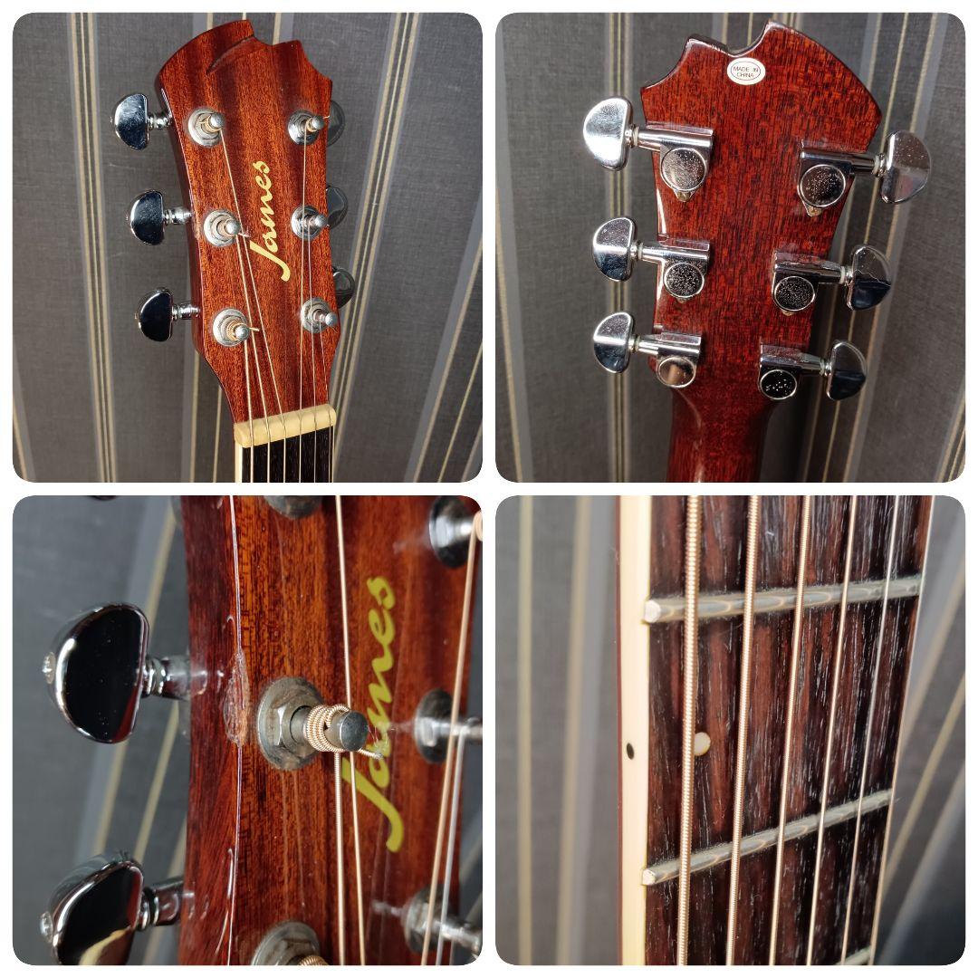 James アコースティックギター JD400 ジェームス アコギ サンバースト