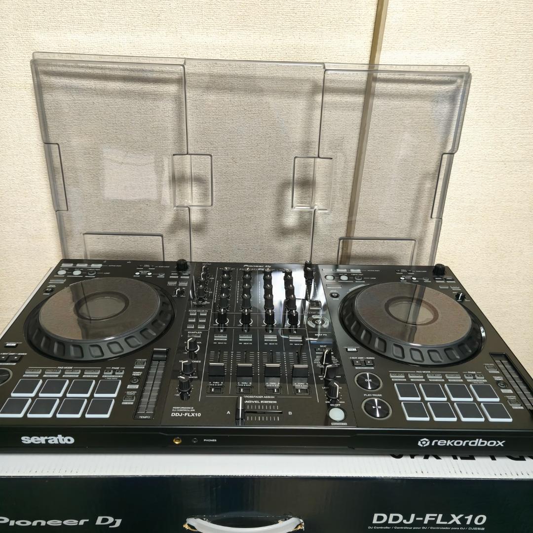 美品 Pioneer DDJ-FLX10 バッグ デッキセーバー スピーカー 付