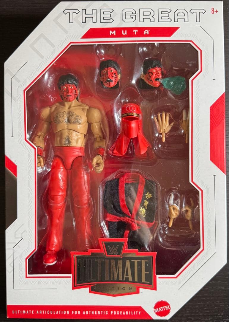 【セール中】【専用ケース付き】 GREAT MUTA WWE 新日本プロレス