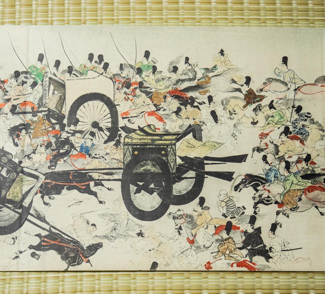 平治物語絵巻 三条殿夜討巻　(ボストン美術館所蔵)　 昭和50年　講談社発行