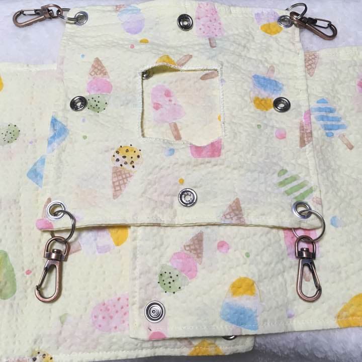 モモンガハウス（アイス柄ver.2）黄色 夏仕様   夏生地を使用❗️ 1550円