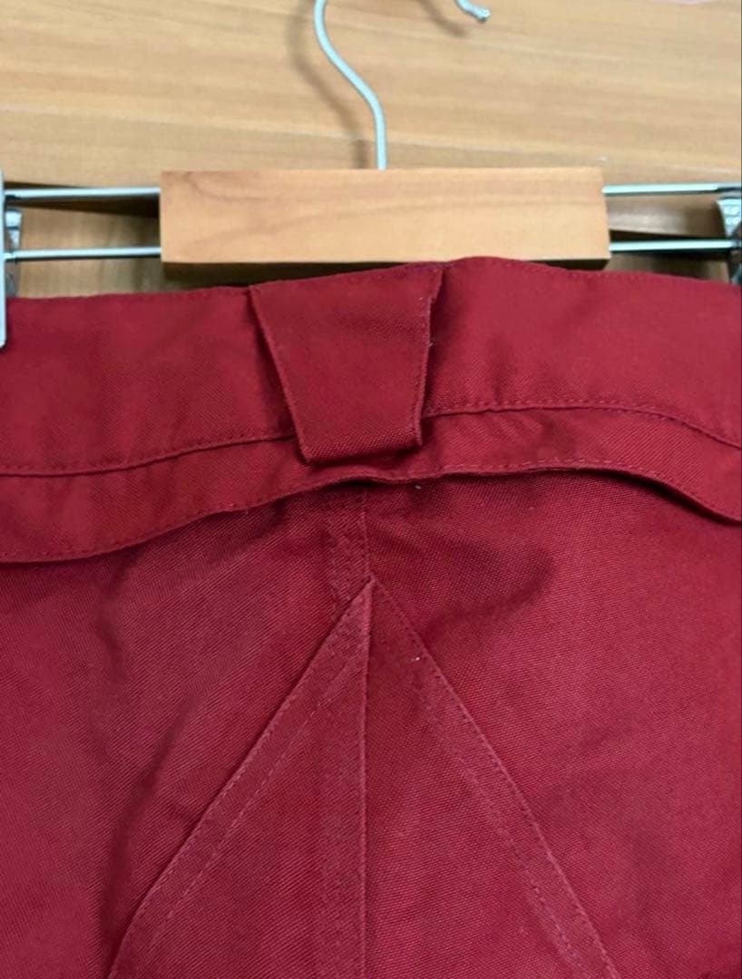 【VOLCOM】スノーボードパンツ赤 XS（SS）耐水15,000mmレディース