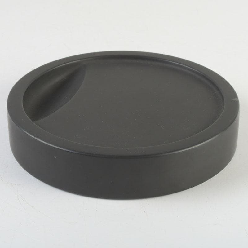 書道具　智力富源造　日月硯　共箱　C　9437