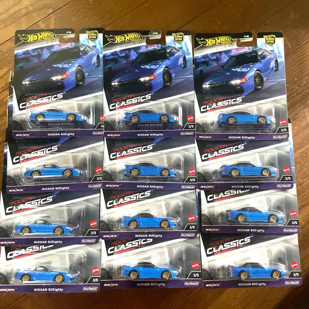 シルエイティ ホットウィール 12台セット シルビア 180sx 頭文字d