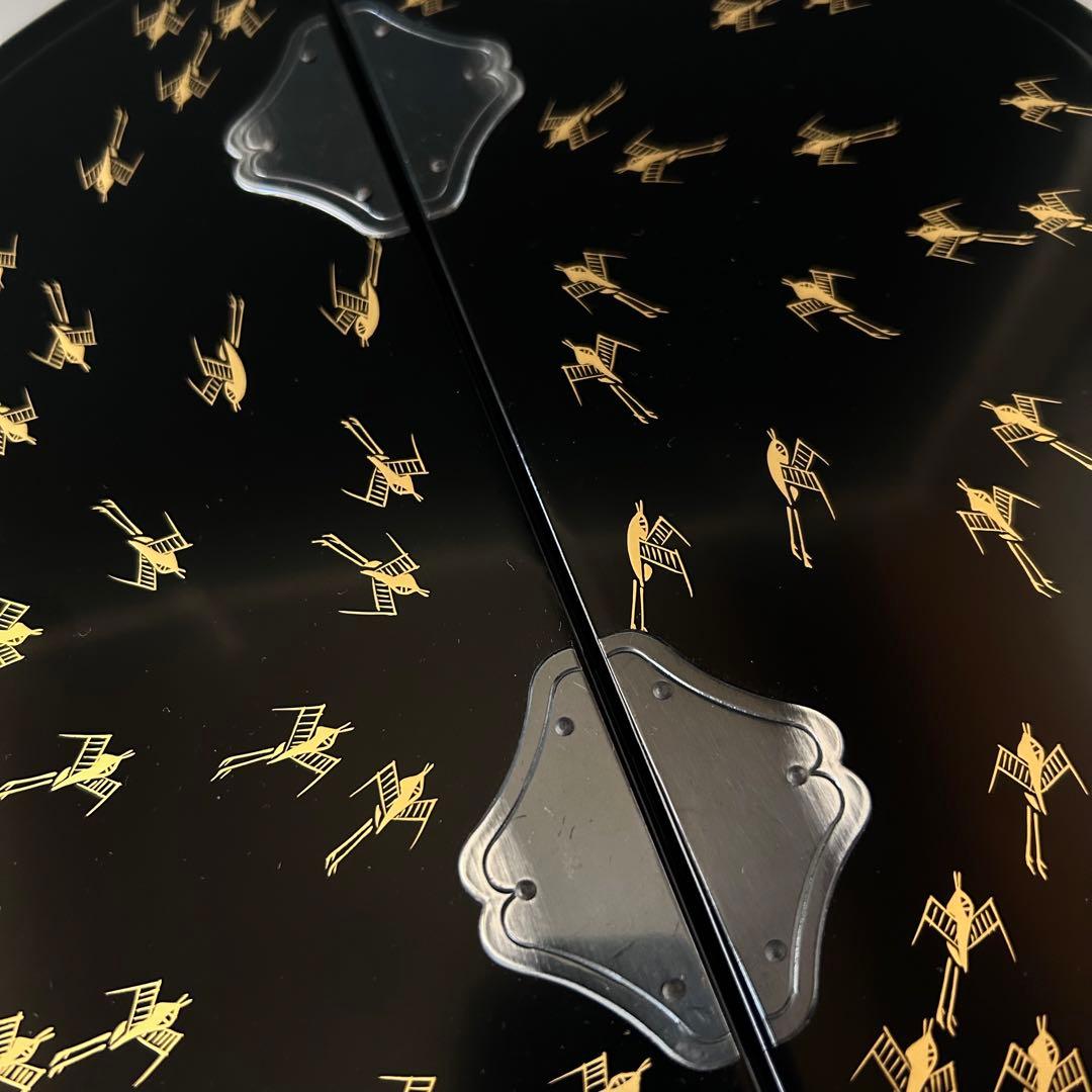 茶道具　玄々斎好　浦千鳥　割蓋　水指　中村宗悦　共箱　茶会　茶事　漆芸　裏千家