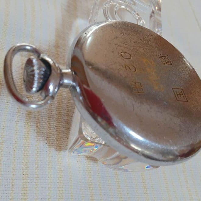 【鶴マーク】19セイコー　SEIKOSHA PRECISION 昭30　国鉄