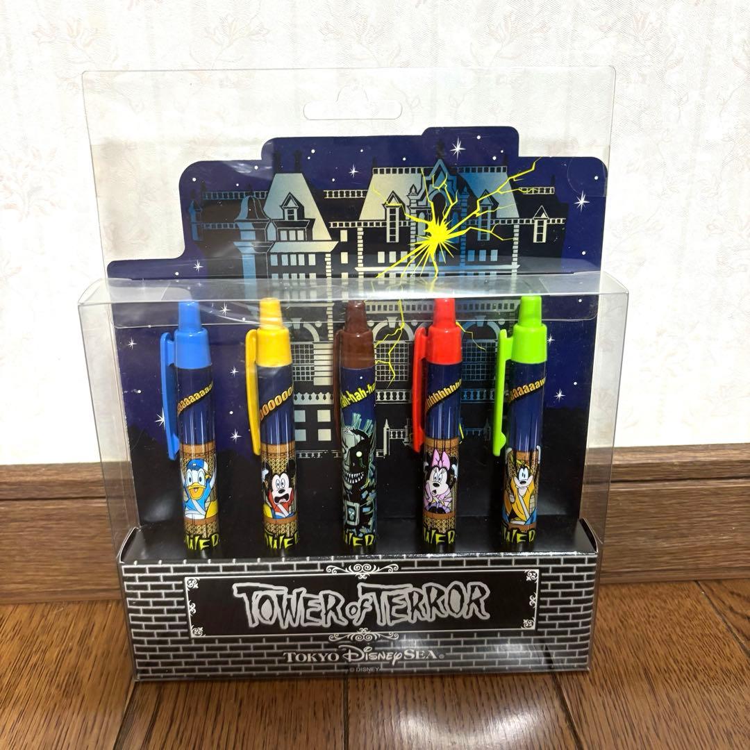 ディズニー ボールペンセット タワテラ タワーオブテラー タワー・オブ・テラー