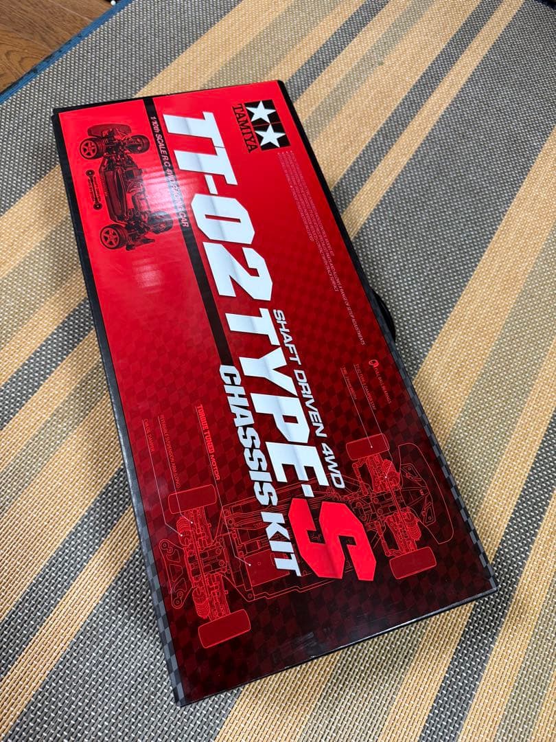 タミヤ　TT-02 タイプＳ未使用　ダブルカルダン新品付き
