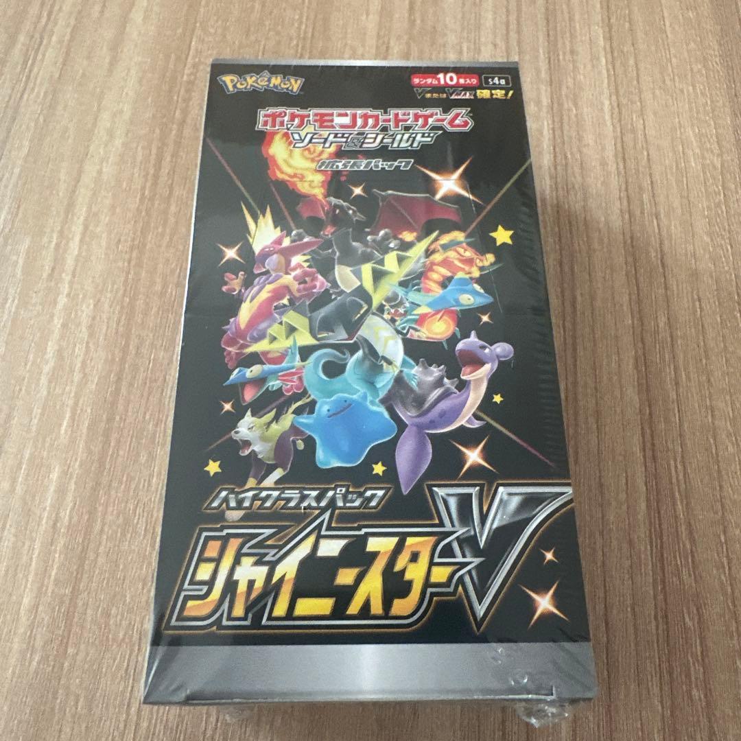 ポケモンカード シャイニースターV 未開封 1BOX シュリンク付き