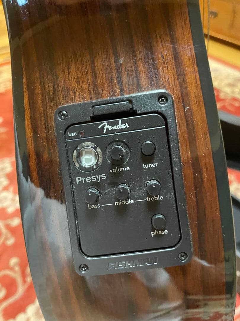 Fender CT-140se natアコースティックギター ハードケース付き