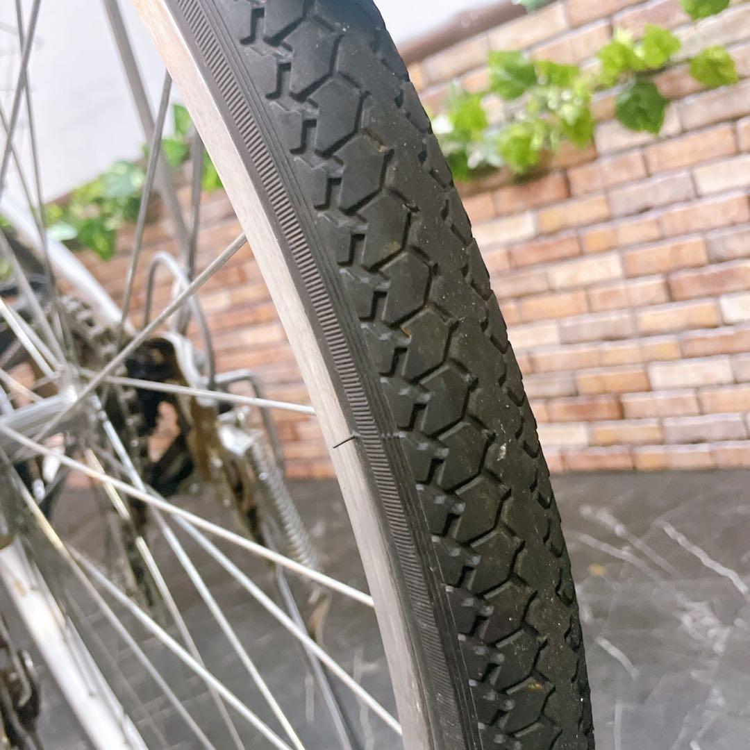 【55】一般車 ママチャリ La Sienne グレー系 27インチ