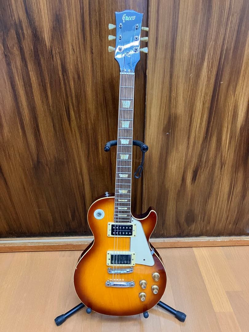 Greco レスポール　ヴィンテージ　グネコロゴ　69〜72年製　希少　筆記体
